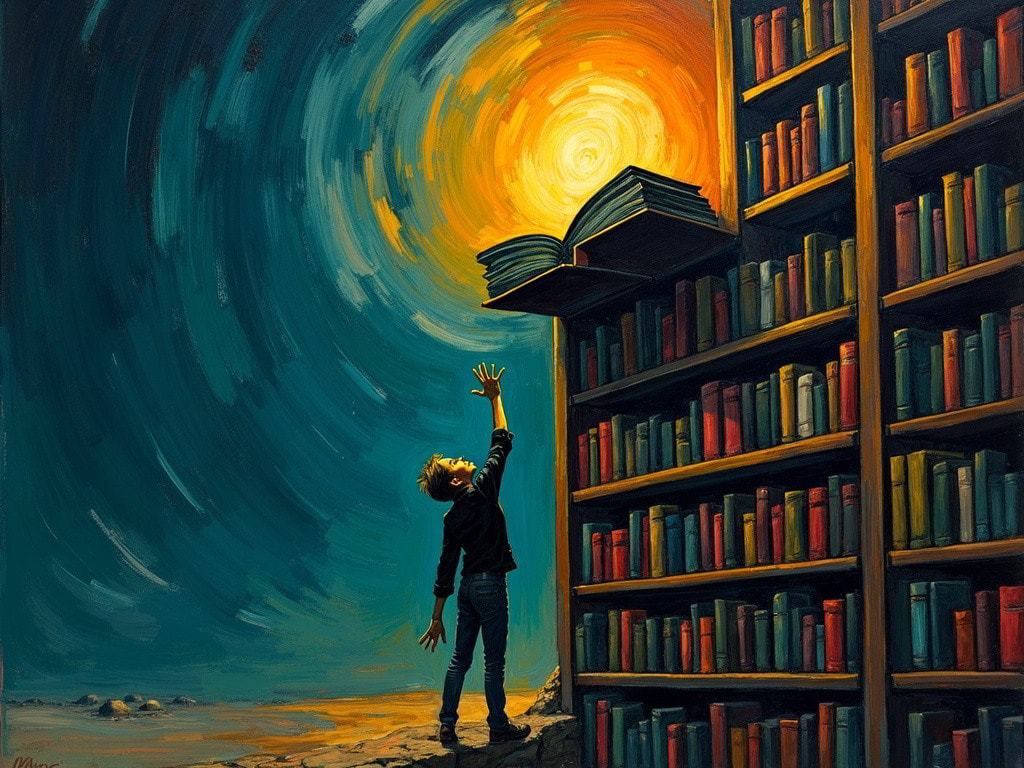 La biblioteca infinita: Buscando el libro de mi destino